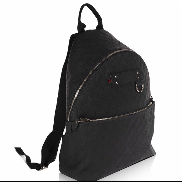 GUCCI ▪️ Guccissima Leather Backpack - Picture 3 of 6